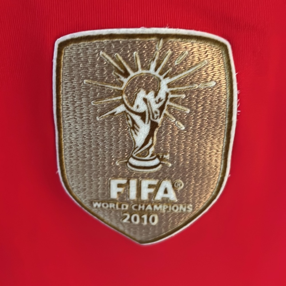 🌟🌟RARE🌟🌟 2010 FIFA WORLD CHAMPIONS Official David Villa Soccer Jersey - Picture 4 of 10
